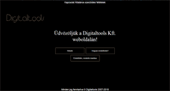 Desktop Screenshot of digitaltools.hu