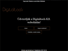 Tablet Screenshot of digitaltools.hu